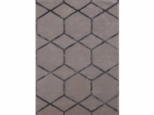 CHICAGO TAQ-195 Ashwood - Rug with geometric shapes _ Jaipur Rugs